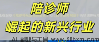 不上班怎么挣钱?做本地陪诊,