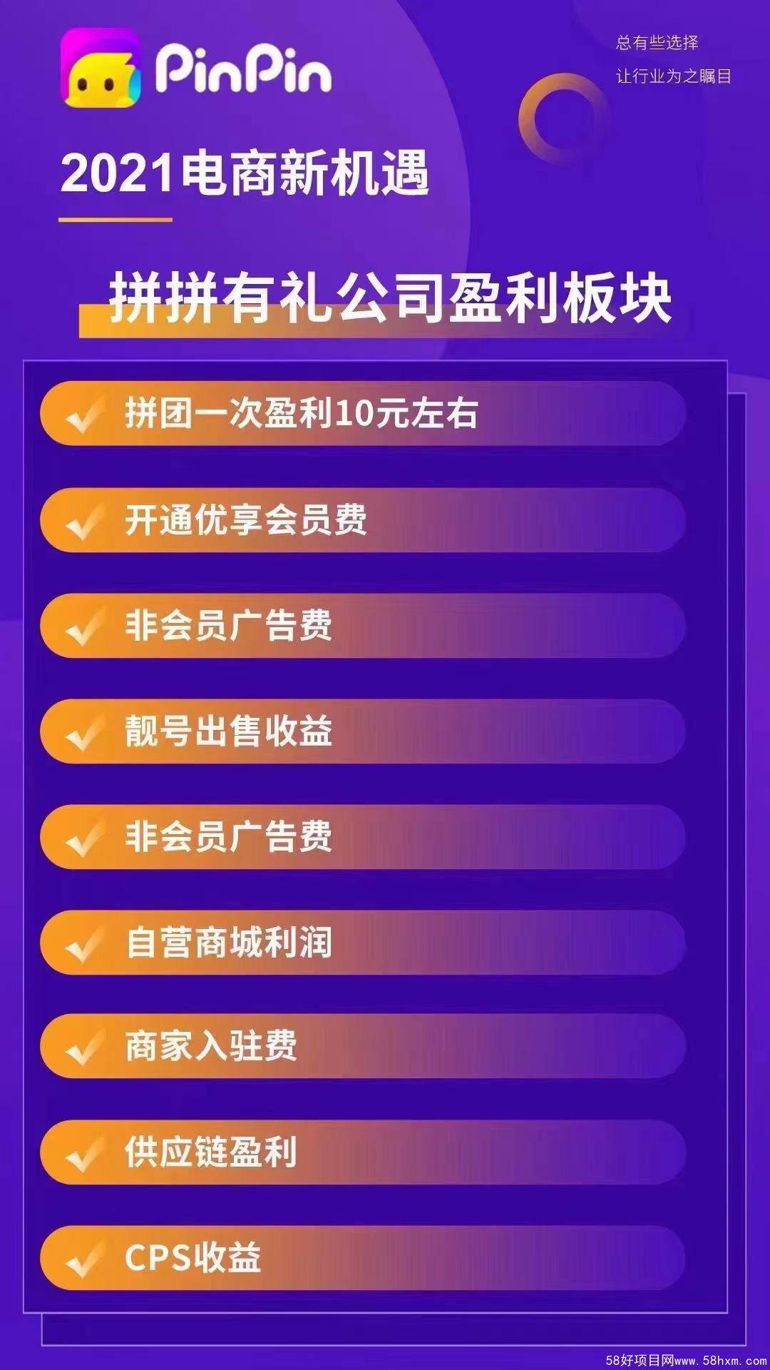 拼拼有礼官方对接团队长，拼团模式圈内唯一大佬，圆你轻松日入过万，个人静态收益可达1500