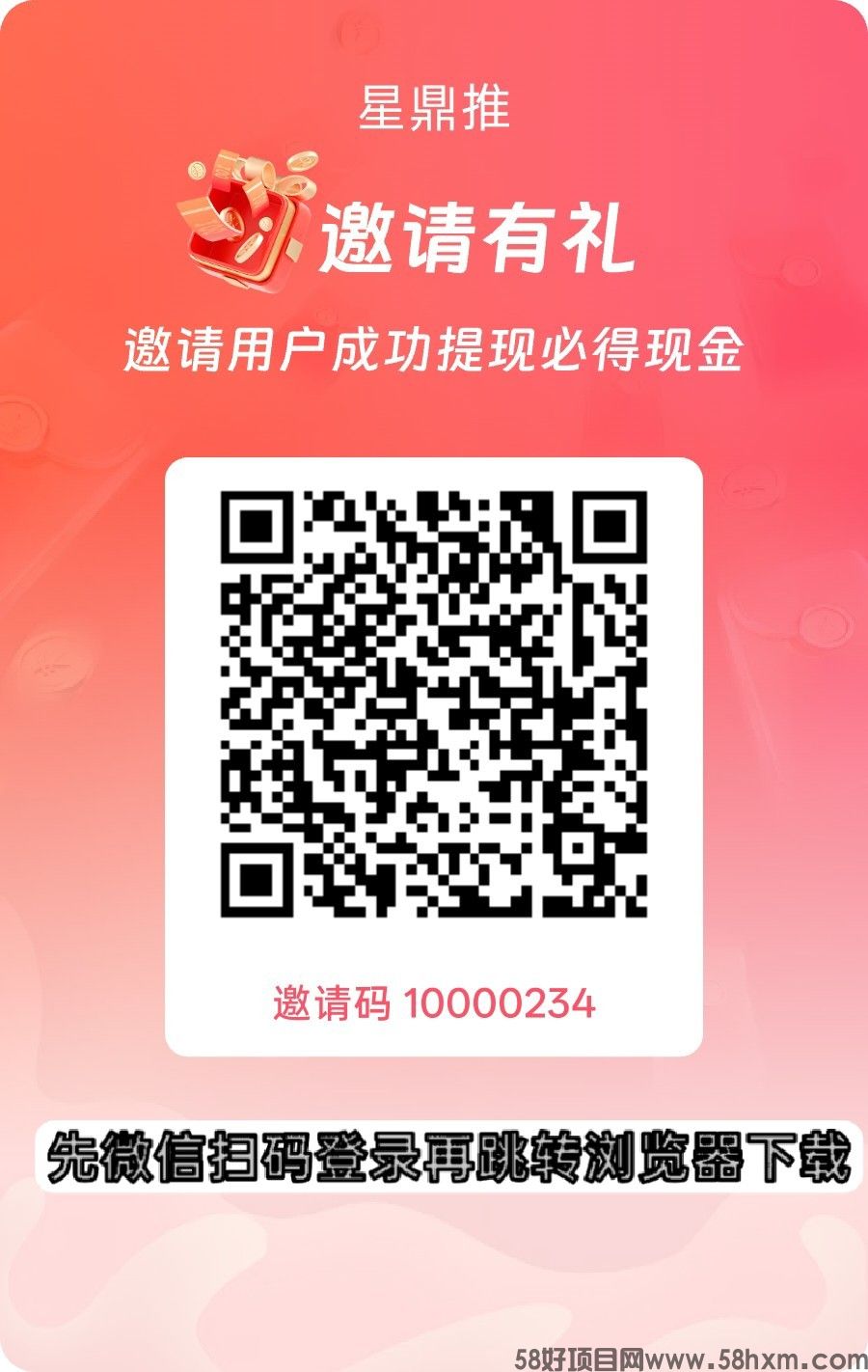 星鼎推，看广赚，自动涨金币，零撸新品上线，自带挂机模式，