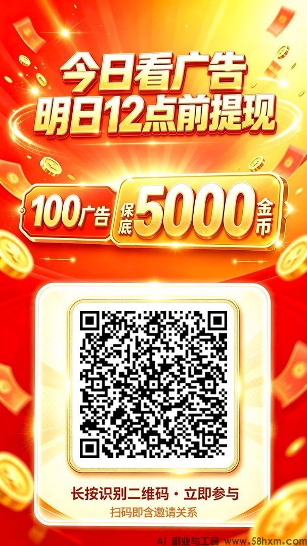 分红金蟾,零撸看广,新品上线,多款看广集合