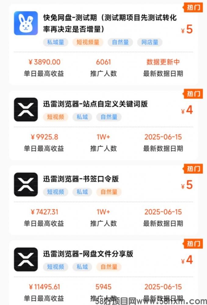 快兔网盘推广怎么赚佣金？蜂小推一级渠道商，推广5元一单！