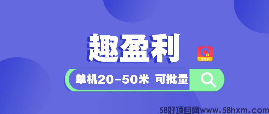 【趣盈利】小白也能轻松上手,每天有保底,推广拿团队管道!
