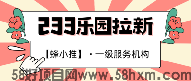 【蜂小推】233乐园推广操作手册，带你高效开启副业
