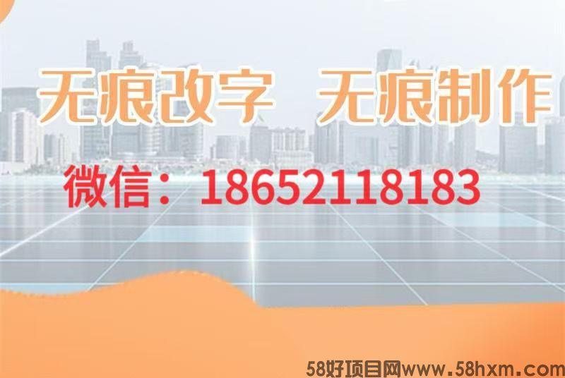哪里可以修改电子版入职征信报告制作软件无痕美化处理