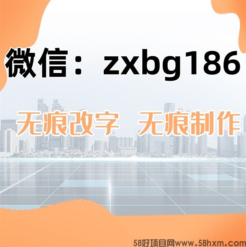 入职征信报告pdf无痕修改大神介绍制作